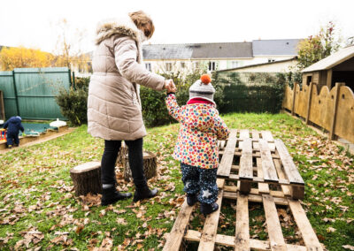 Jardin de la crèche Franco-Allemande Nantes Saint Joseph de Porterie