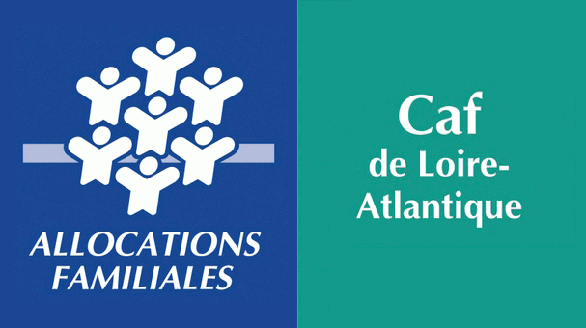 Logo de la caisse de l'allocation familiale de Loire-Atlantique