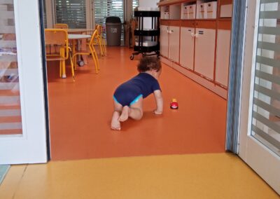 Freier Verkehr in der deutsch-französischen Kindertagesstätte Hansel und Gretel in Nantes