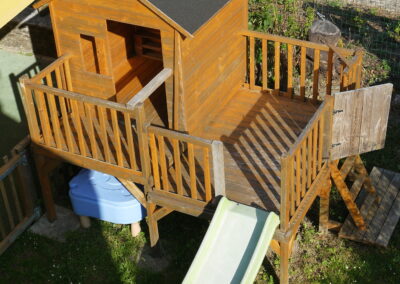 cabane pilotis